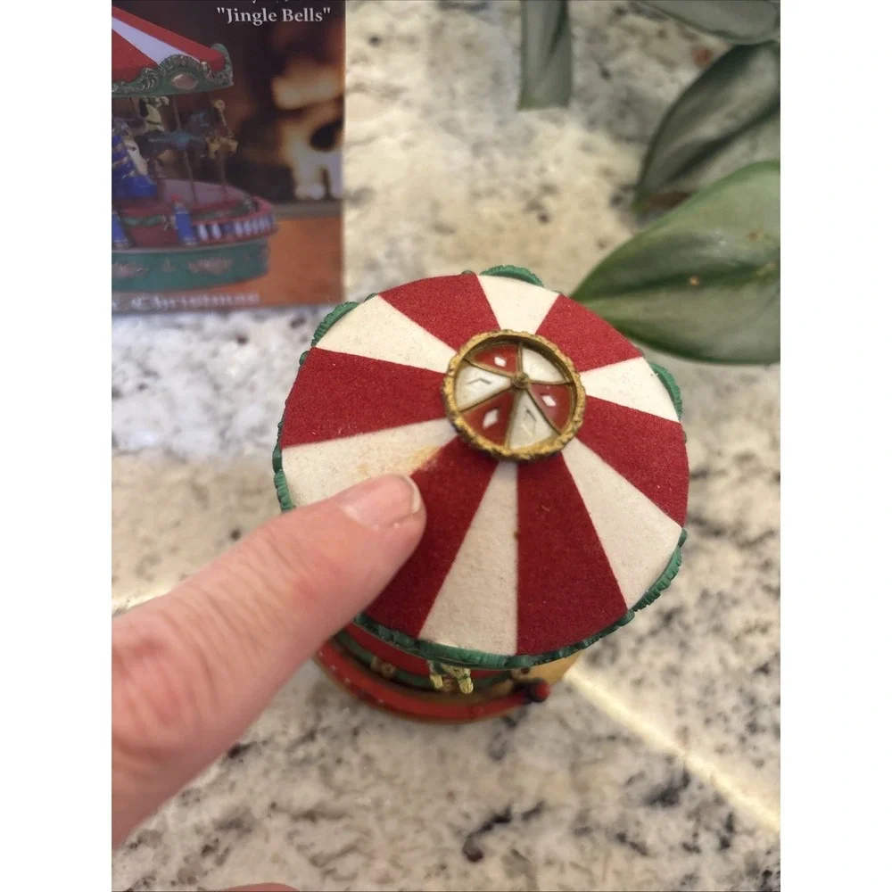 NOS Mr. Christmas Mini Musical Carousel, Ferris Wheel,‎ & Christmas Tree